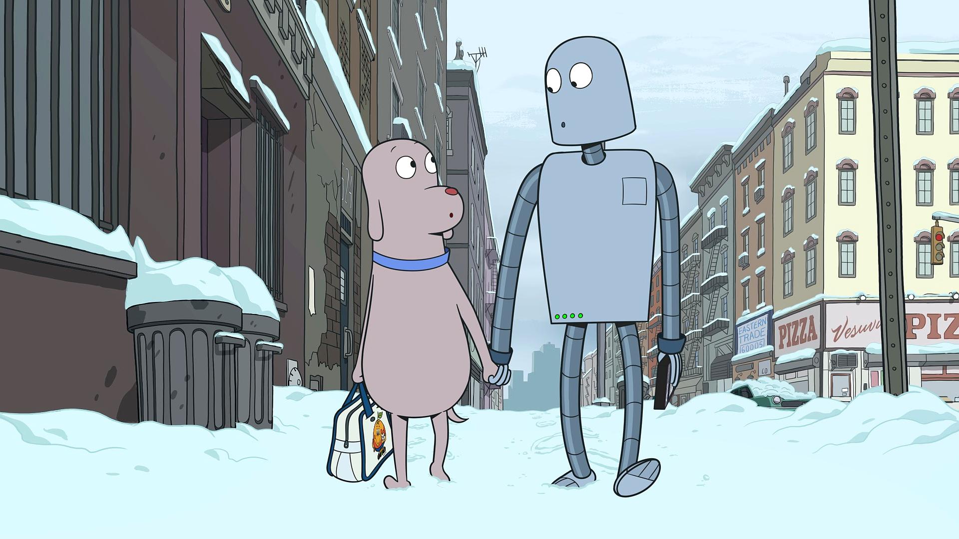 Pies i Robot