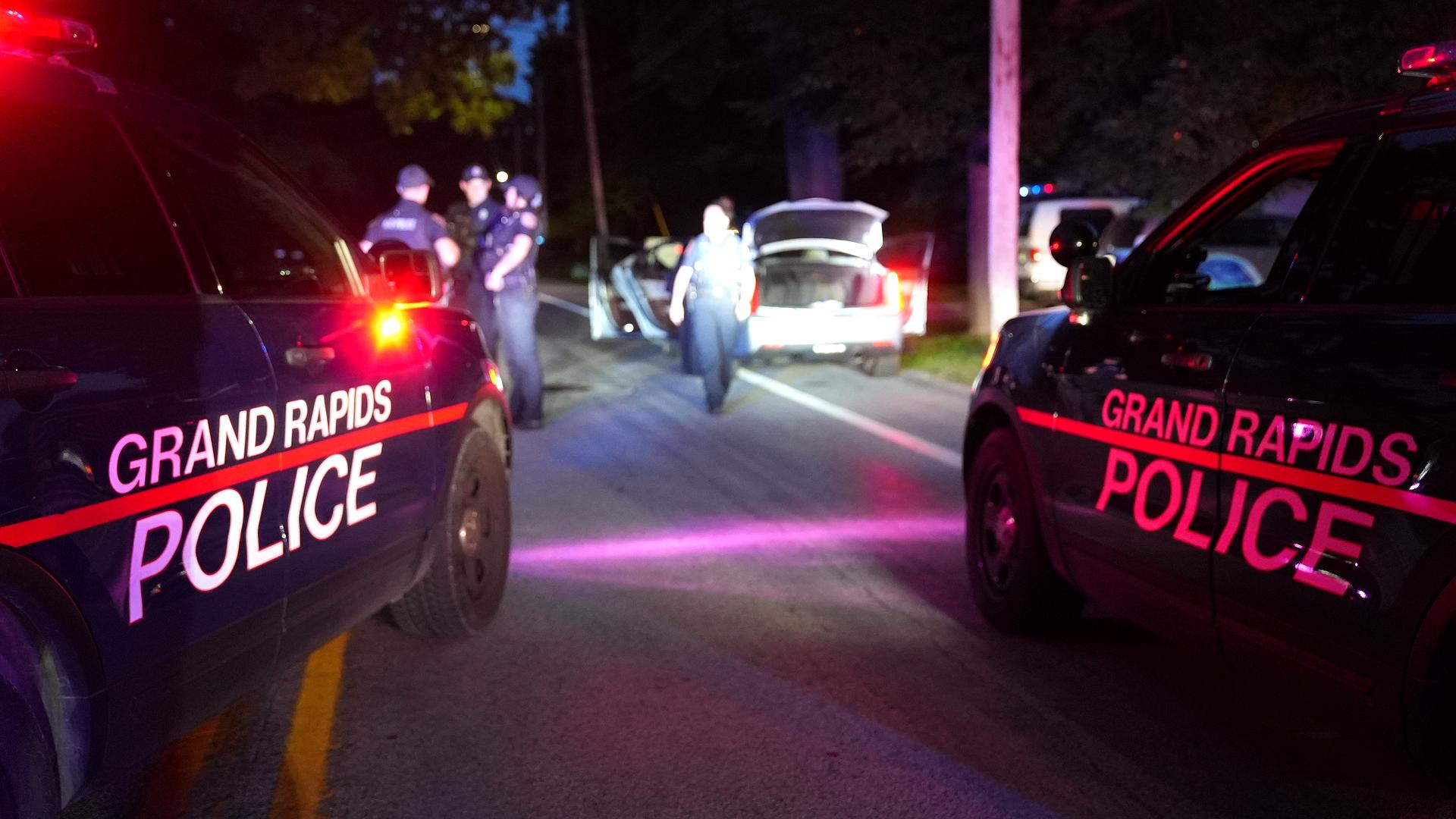 Policjanci z Grand Rapids
