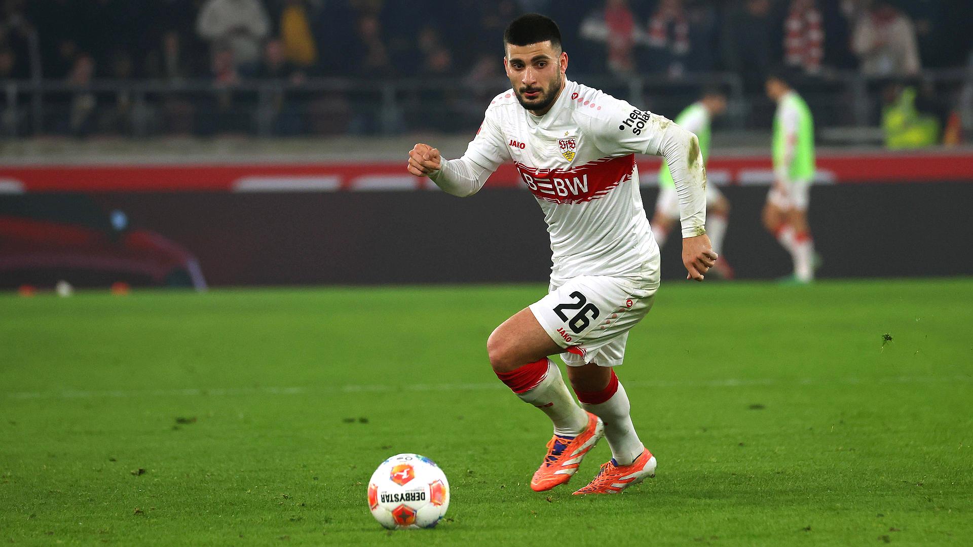 Liga niemiecka - mecz: VfB Stuttgart - Borussia Mönchengladbach