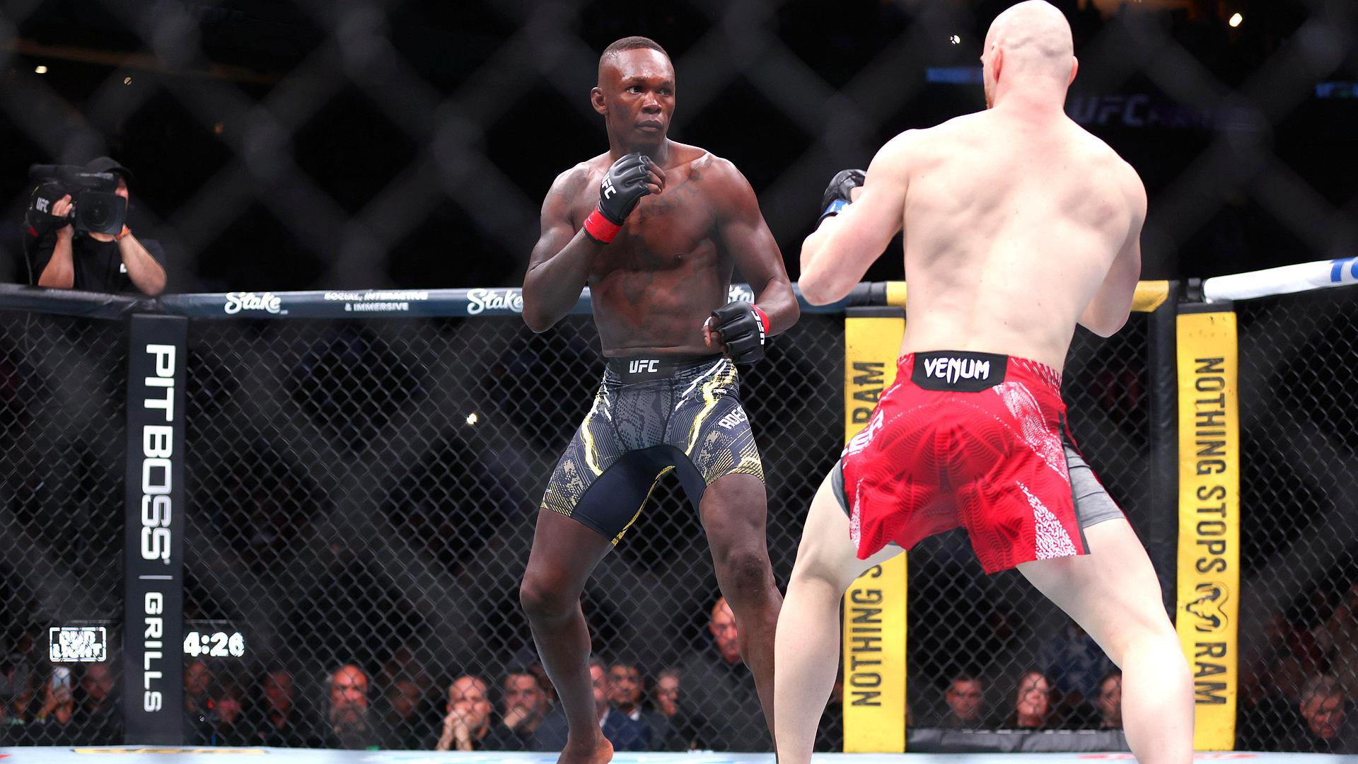 Sporty walki: UFC Fight Night - walka: Israel Adesanya - Joe Pyfer 29.03.2026