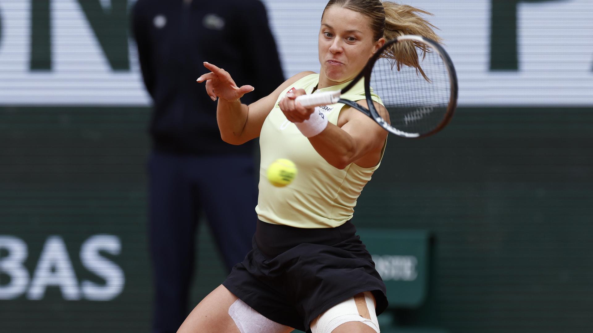 Tenis: Turniej WTA w Tokio - mecz 1. rundy gry pojedynczej