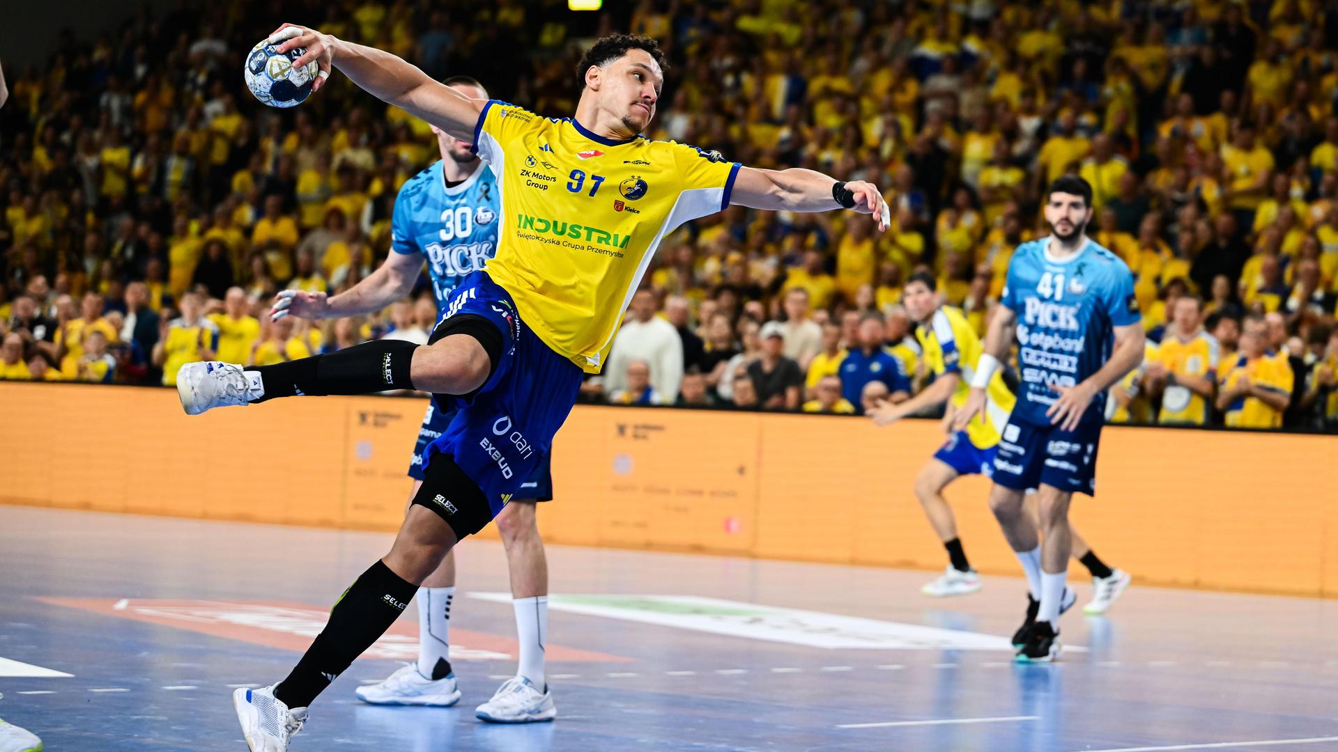 Piłka ręczna mężczyzn: Liga Mistrzów - mecz: Industria Kielce - Kolstad Handball