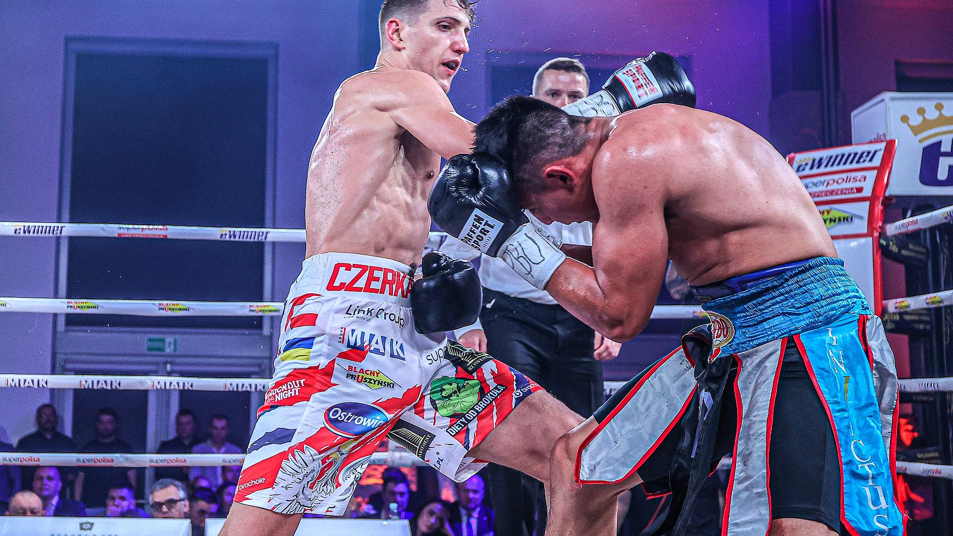 Boks: KBN: Silesia Boxing Night - waga średnia: Fiodor Czerkaszyn - Mate Rudan