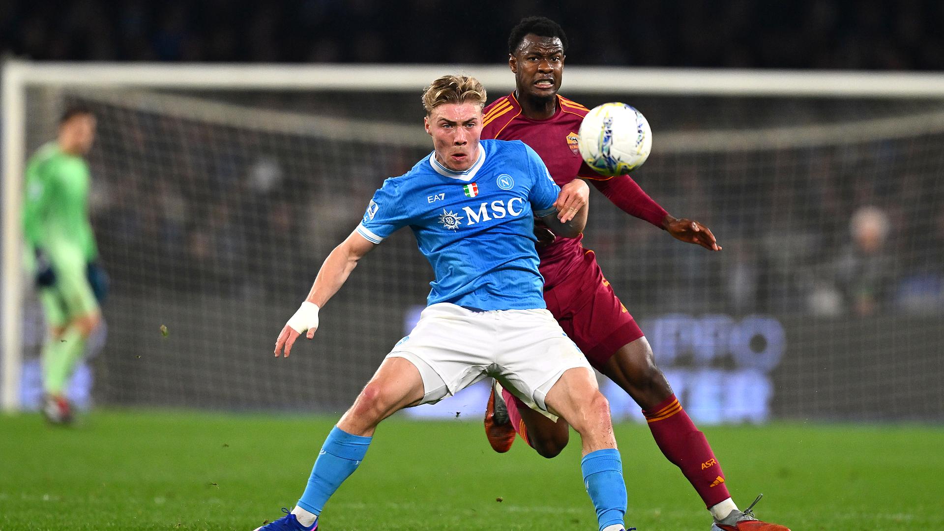 Liga włoska - mecz: SSC Napoli - AS Roma